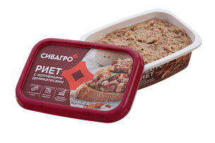 РИЕТ С КОПЧЁНЫМИ ДЕЛИКАТЕСАМИ, 150г